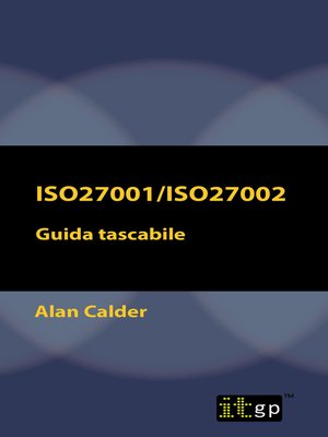 cover image of ISO27001/ISO27002: Guida tascabile